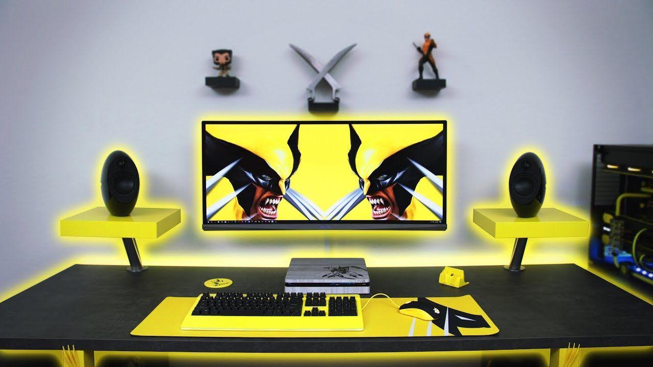 $7500 Ultimate Wolverine Desk Setup, Time Lapse