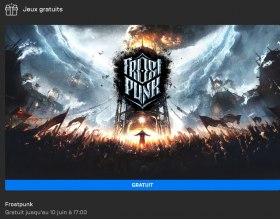 Epic offre Frostpunk