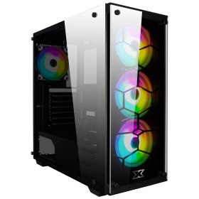 89.99€ le Boitier PC Xigmatek Venom X RGB Tempered Glass