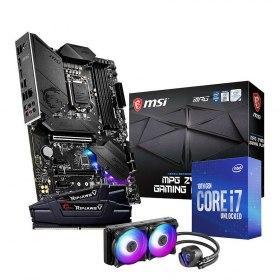 Materiel.net : -200€ sur le KIT EVO Intel i7 10700K - MSI Z490 - RAM 16Go 3200Mhz - Watercooling MSI