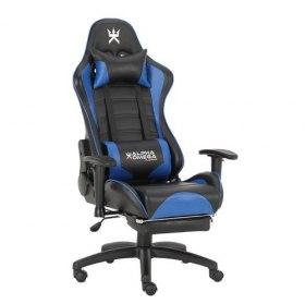 109€ la Chaise de bureau gaming Alpha Omega Players Impérium Noir et Bleu (-35%)