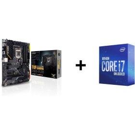 499€ le Pack ASUS : Carte Mère Z490 TUF GAMING Z490-PLUS + Intel Core i7-10700K