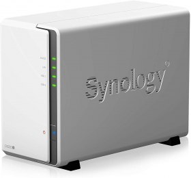 Serveur NAS Synology DiskStation DS220j + 2 HDD de 2To (4To) à 202,21€ au lieu de 300€