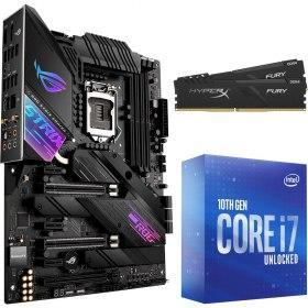 Vente Flash : -60€ sur le kit evo : i7-10700K + ASUS ROG STRIX Z490-E GAMING + 16 Go