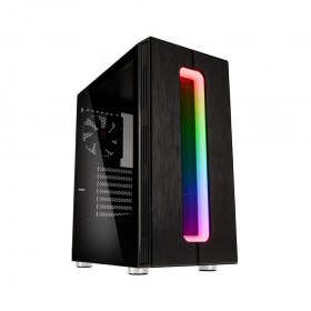 Le Boitier - Kolink Nimbus - RGB - Verre trempé - Noir à 60,29€