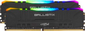 Black Week : 65,99€ le kit Crucial Ballistix Black RGB 16Go (2x8) 3200 CAS 16 (site crucial)