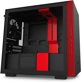 Le boitier Mini ITX  NZXT H210 Black/Red à 65,99€