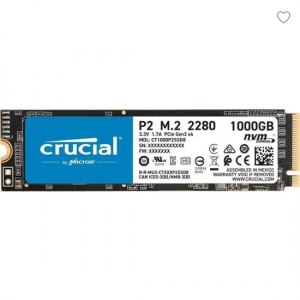 Crucial P2 1To à 73,99€