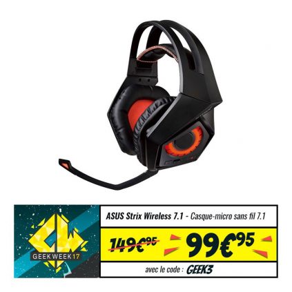 Bon Plan Pc Casque Gaming Asus Strix 7 1 A 99 Config Gamer