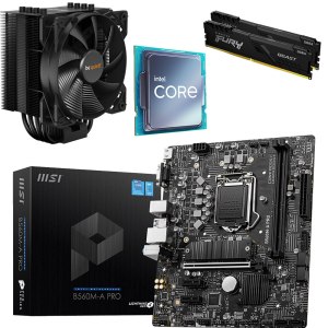 Kit évo Core i5-10400 (Tray) + MSI B560M-A PRO + Pure Rock 2 Black + 16 Go à 299€