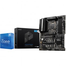 Bon plan KIT Upgrade : processeur Intel i5-11600K  + Carte mère MSI Z590-A Pro à 397,90€ au lieu de 469,90€