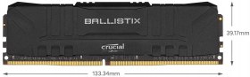 Les RAM Crucial Ballistix BL2K8G36C16U4B 3600 MHz 16Go à 75,59€ sur Amazon