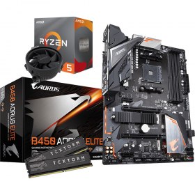 291€ le KIT EVO : Ryzen 5 3500X + Gigabyte B450 AORUS Elite + 16 Go - Offre BLACKFRIDAY