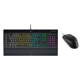 Pack CORSAIR Clavier Gamer  K55 RGB PRO + Souris Gamer KATAR PRO LED RGB à 49.99€