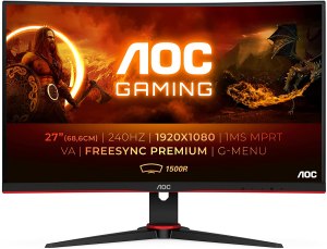 Black friday : 199,99€ l&#039;écran AOC C27G2ZE/BK 27&quot; full hd 240Hz incurvé