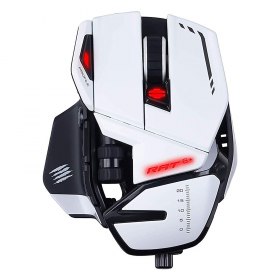 54,99€ la souris Gaming Mad Catz Rat 6 White (repose-paume réglable)