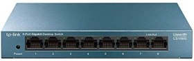 Le switch TP-Link Switch Gigabit 8 ports RJ45 (LS108G) Métal 10/100/1000 Mbps à 14,99€