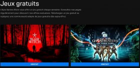 Jeux PC Gratuit - Epic Games Store offre cette semaine Blair Witch et Ghostbusters