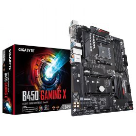 Le carte mère GIGABYTE B450 GAMING X à 82.90€