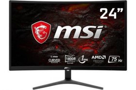 Écran PC incurvé MSI Optix G241VC (75 Hz / 1 ms / FreeSync - Adaptive Sync) à 129,99€