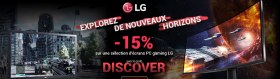 15% de réduction sur une selection d&#039;écran LG sur LDLC !