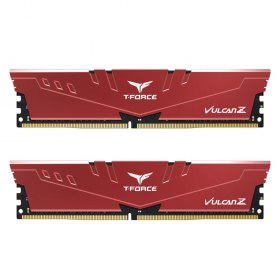 76,90€ la RAM T-FORCE - Vulcan Z - 2 x 8 Go - DDR4 3600 MHz - Rouge