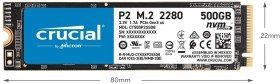 Le SSD NVMe Crucial P2 1To à 94€ chez Amazon