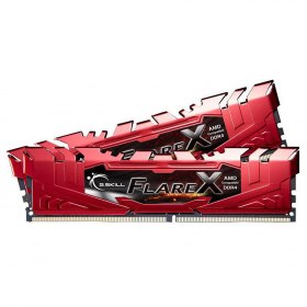 La RAM G.Skill Flare X Red DDR4 2 x 8 Go 2400 MHz CAS 15 à 69,95€