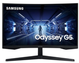 L&#039;écran Samsung Odyssey G5 27&quot; WQHD Dalle VA  1 ms 144 Hz à 281,56€