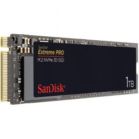 Amazon : 159€ le Disque SSD SanDisk Extreme PRO 3D M.2 NVMe 1 To (235€ chez les concurrents)