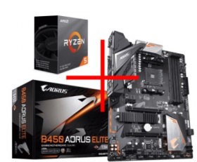 319€ le kit Evolution KIT EVO GIGABYTE AMD FIRST (Ryzen 5 3600 + Gigabyte B450 Aorus Elite)