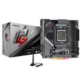 La carte mère Asrock Z490 Phantom Gaming ITX/TB3 Intel Z490 Mini ITX à 267.98€ au lieu de 379.99€