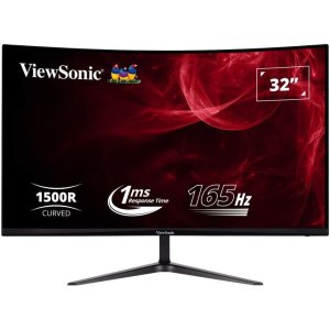 L&#039;écran PC Gamer Incurvé VIEWSONIC VX3218 32p Dalle VA 165Hz à 199.99€ au lieu de 322.81€