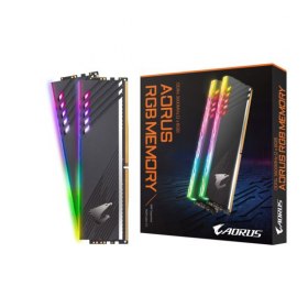 94,90€ la Ram GIGABYTE Aorus Memory - 2 x 8 Go - 3600 MHz - RGB - Noir