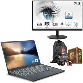 Le PC Portable Gaming MSI Prestige 15 (A11SCS-081XFR) + Ecran Pro MP242 + Goodies à 1399,99€