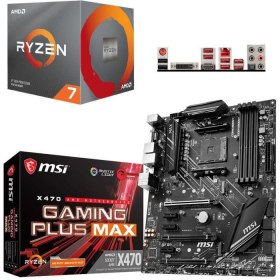 349€ le KIT EVO Carte mère MSI X470 Gaming Plus Max + Processeur Ryzen 7 3700X