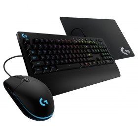 SOLDE Auchan: 83.99€ le pack Logitech Souris G203 + Clavier G213 + Tapis de souris G240