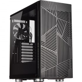 Boîtier gaming Corsair 275R Airflow  Moyen-Tour ATX en Verre Trempé Noir à 77,90€