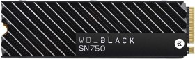 RDC : WD Black SN750 NVMe haute-performance 2 To, avec dissipateur - 269€ au lieu de 399€