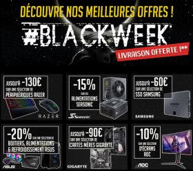 Le Black Week de TopAchat jusqu&#039;à - 130€