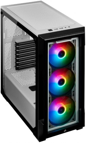 le boitier Corsair iCUE 220T RGB, Verre Trempé à 86.87€