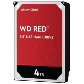 WD Red - Disque dur Interne NAS - 4To - 5 400 tr/min  (WD40EFAX) - 94€ au lieu de 140€