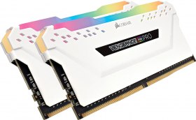 Cdiscount : 99€ le KIT Corsair Vengeance RGB PRO DDR4 (2x8Go) 3000 MHz CAS 15 Blanche