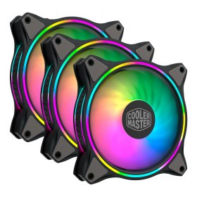 Amazon : 46,73€ le Pack de 3 ventilateurs Cooler Master MasterFan MF120 Halo ARGB