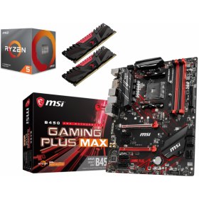 365€ le KIT Evolution : AMD Ryzen 5 3600 +  MSI B450 Gaming Plus Max + 16Go PNY 3200Mhz