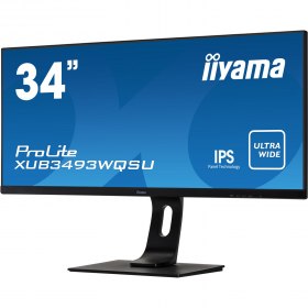 Ecran 34 pouces Iiyama XUB3493WQSU-B1 (dalle IPS, 3440x1440, 75 Hz) à 329,99 euros